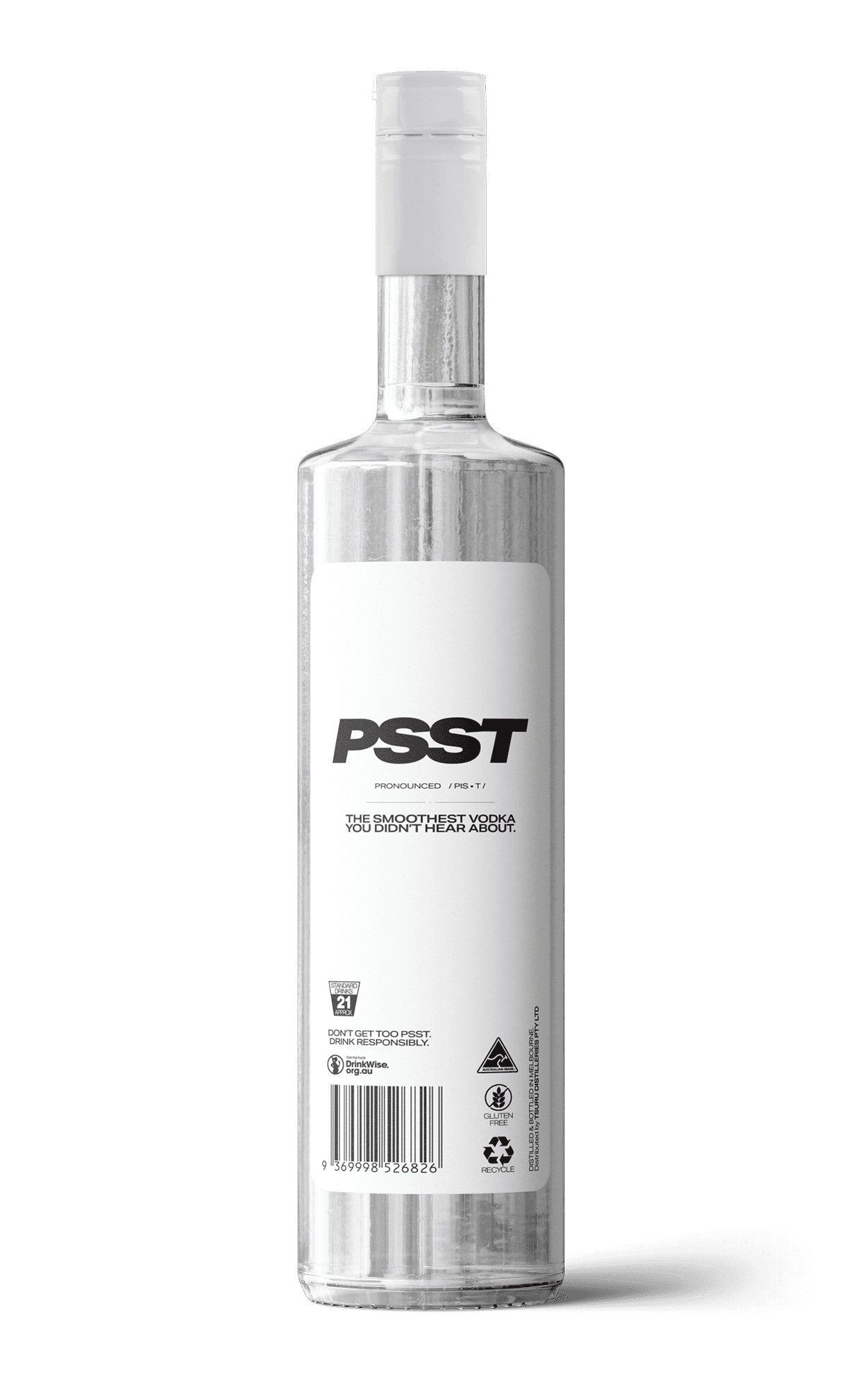 PSST bottle back